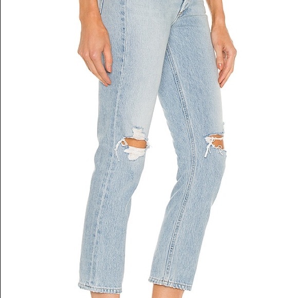 AGOLDE Riley High Rise Straight - Picture 2 of 8